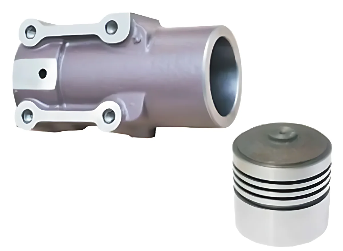 Ram Cylinder with Piston, Gray S.G. Iron (76 mm)