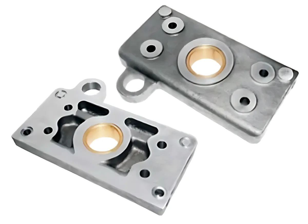 Hydraulic Pump Plate (Small) Front with Bush and Screw