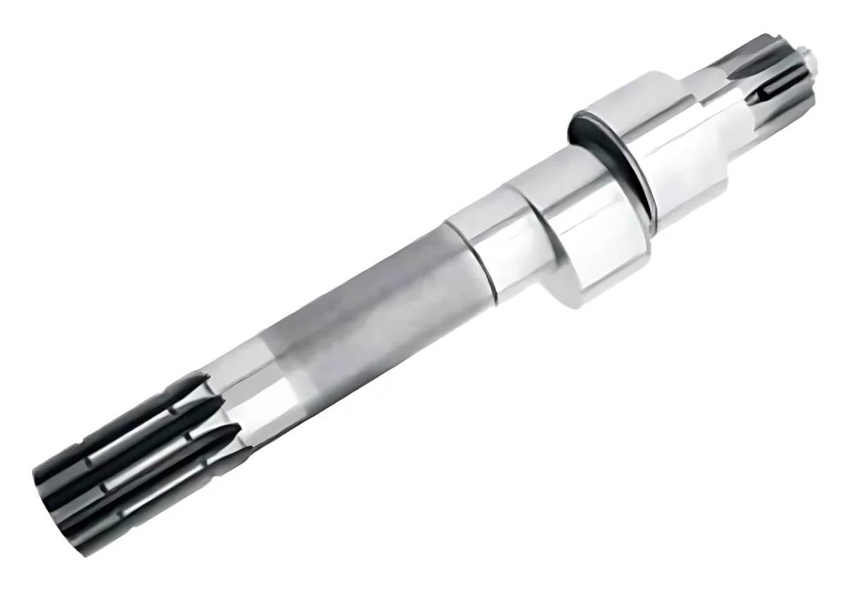 Hydraulic Pump Cam Shaft, Double Bearing (10 Splines)
