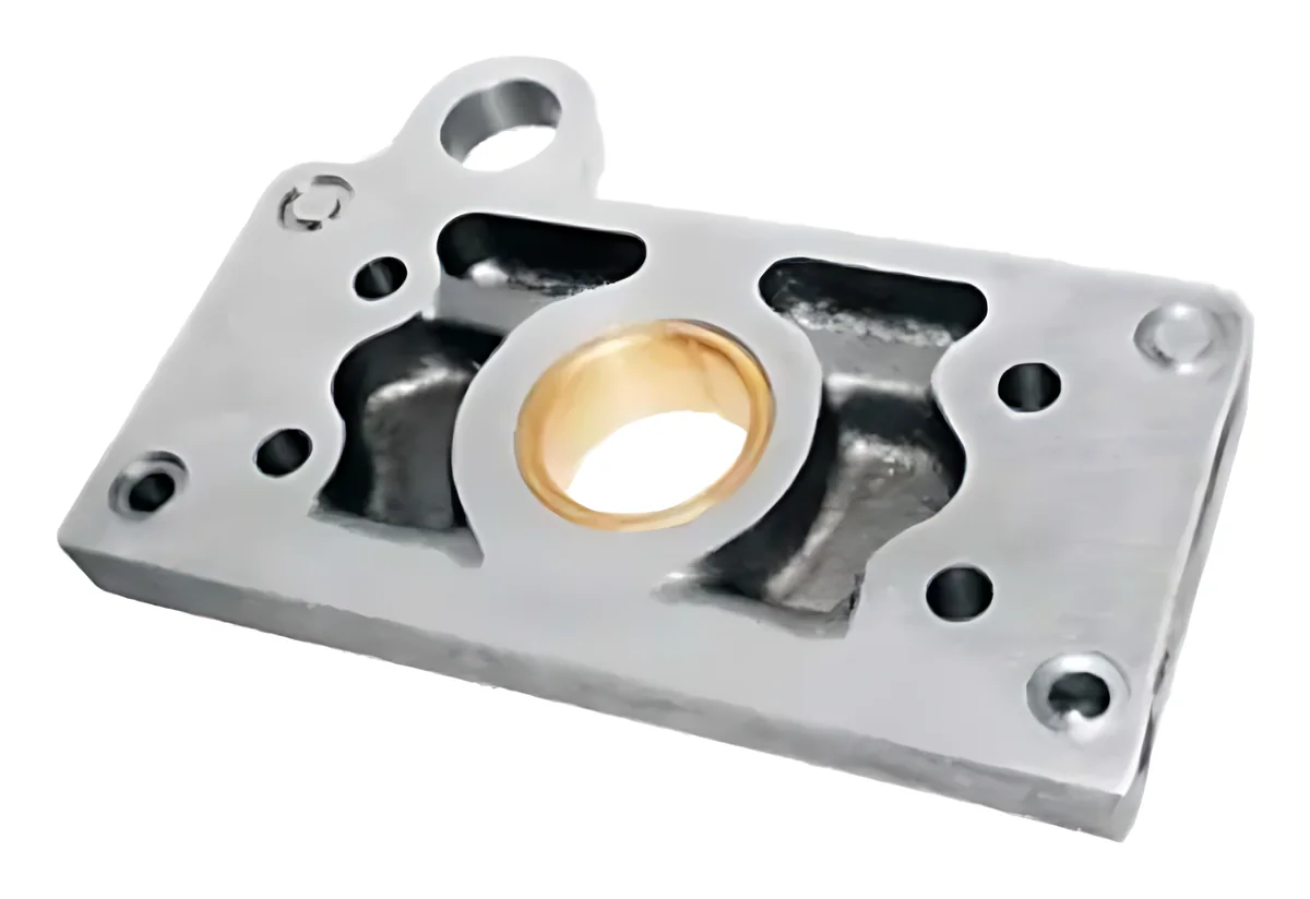 Hydraulic Pump Plate (Small) Front with Bush and Screw
